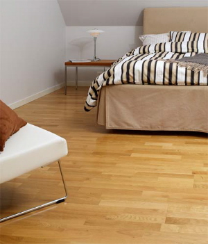 Hardwood floor sanding & refinish with Bona strong